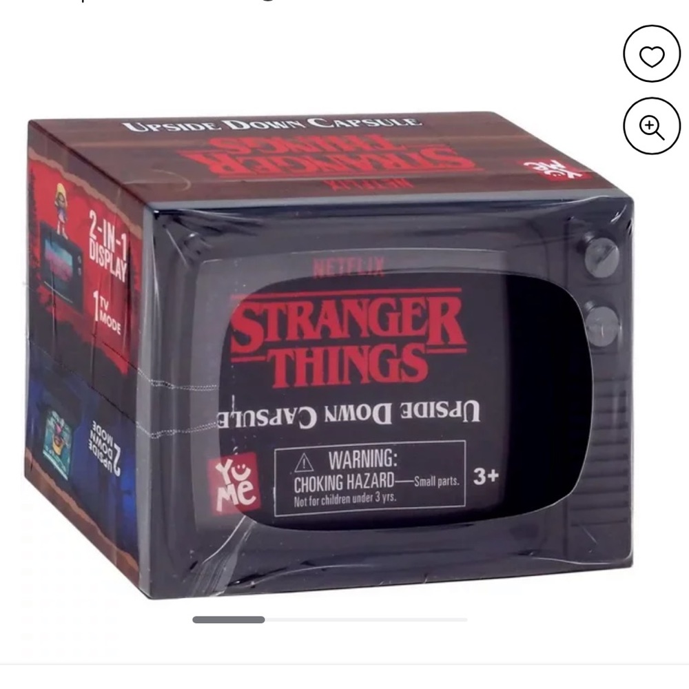 NWT YuMe Toys 1 Upside Down Capsule S1 (Netflix Stranger Things)